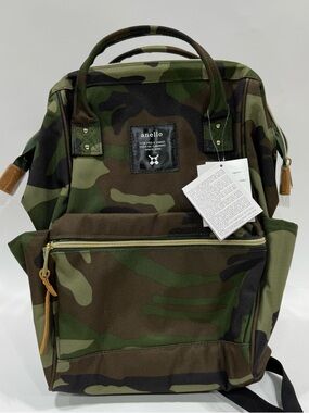 Anello Camo Kuchigane Backpack